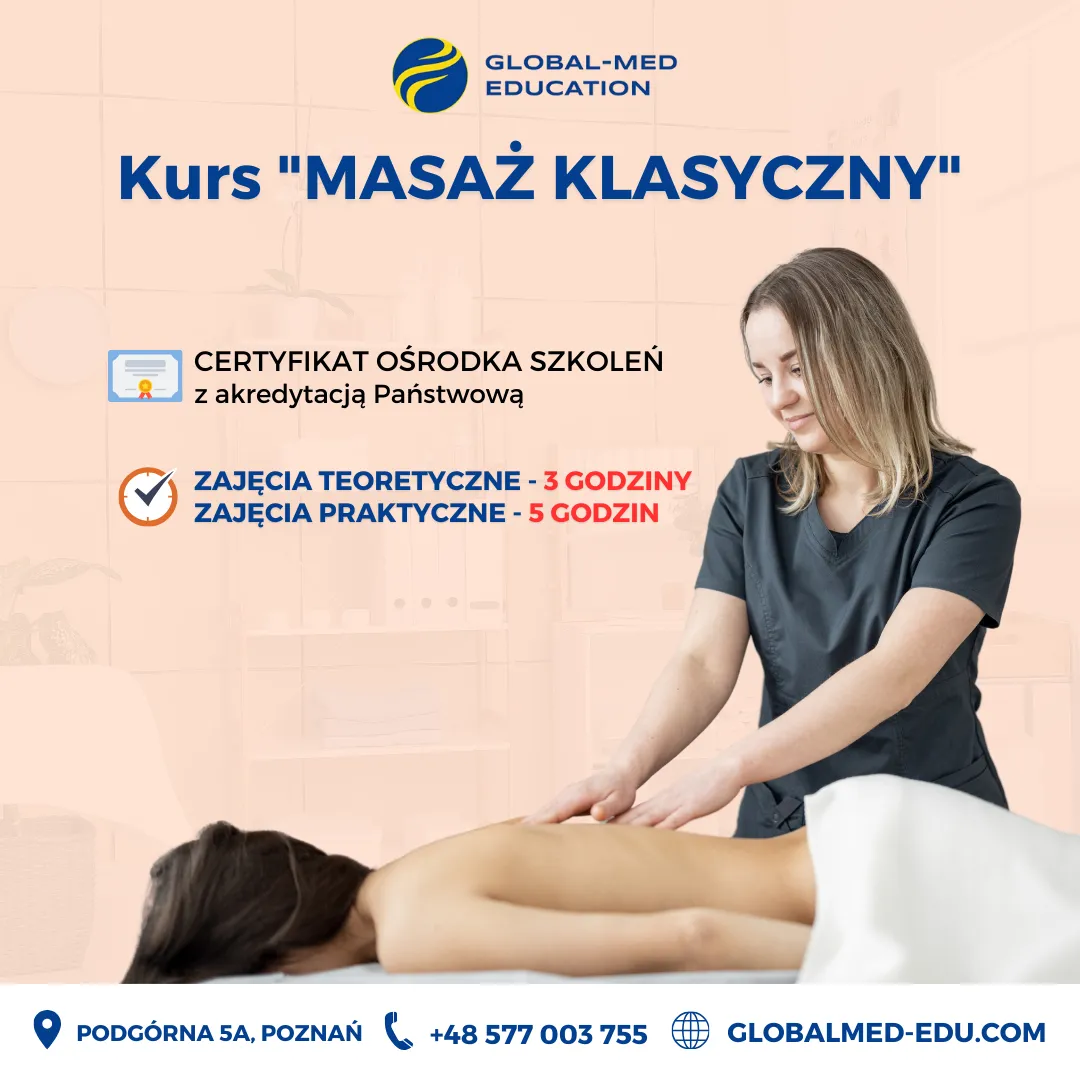 Kurs masażu klasycznego w Global-Med Education
